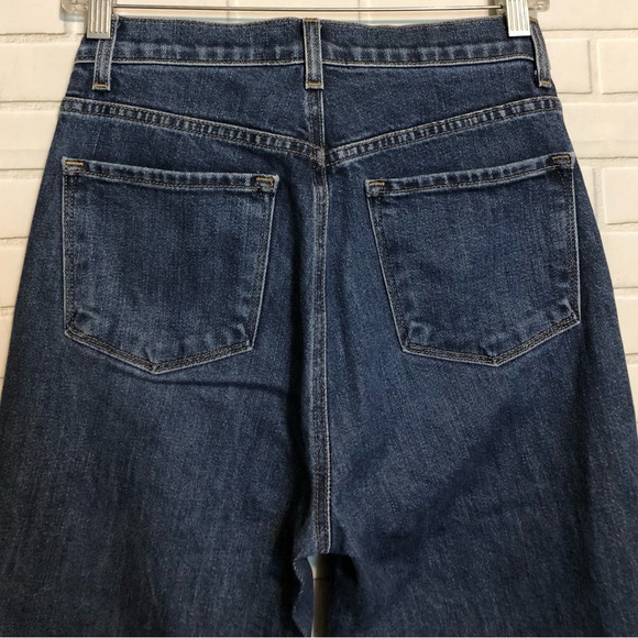 J Brand Women's Julia High Rise Romance Flared Raw Hem Jeans 27 - Picture 4 of 8